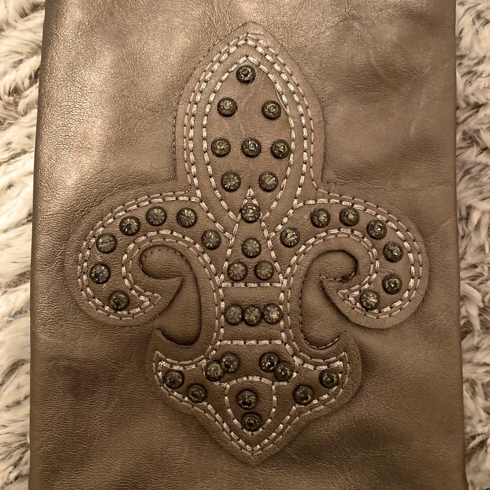 Yaumi K rhinestone studded crossbody bag